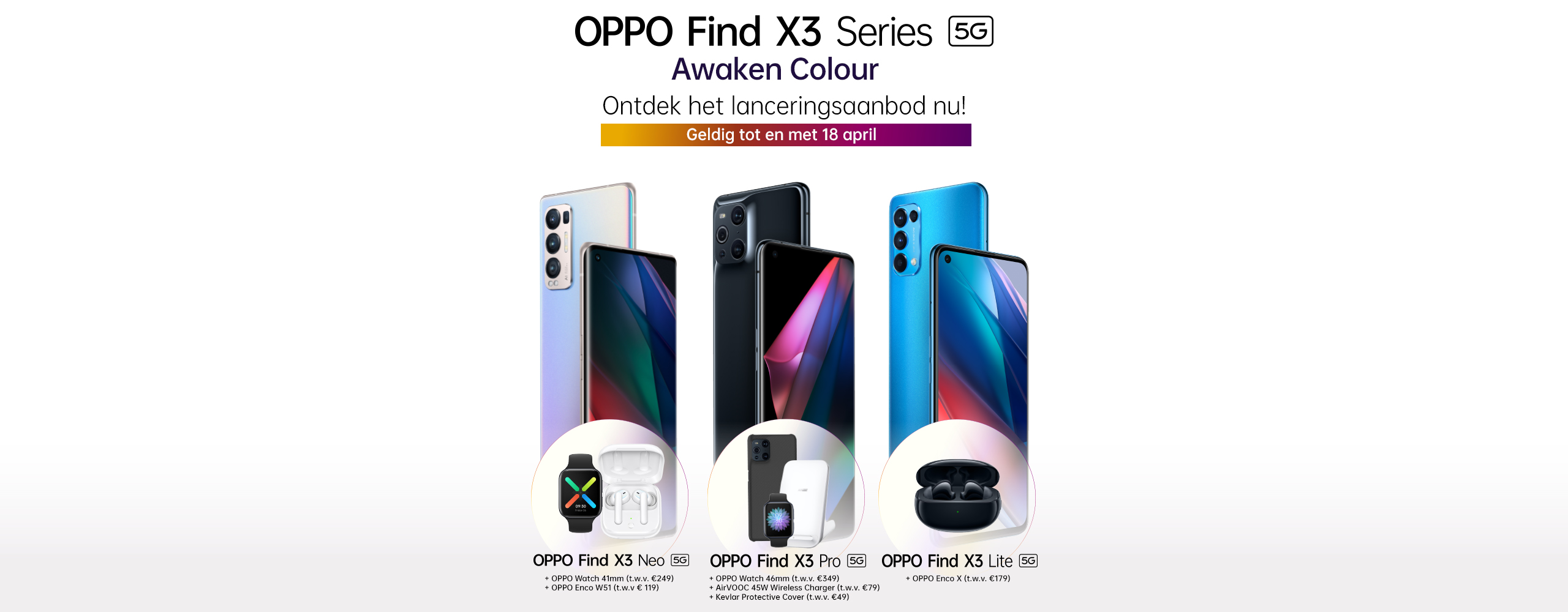OPPO Find X3 Series 5G - Launch Offer
