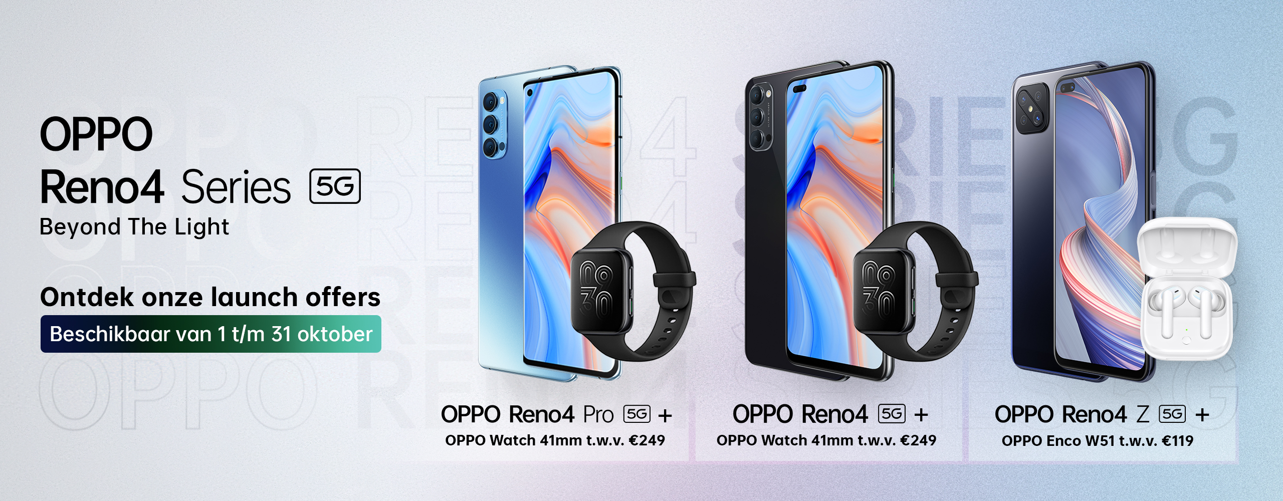 OPPO Reno4 Series 5G - Launch Offer